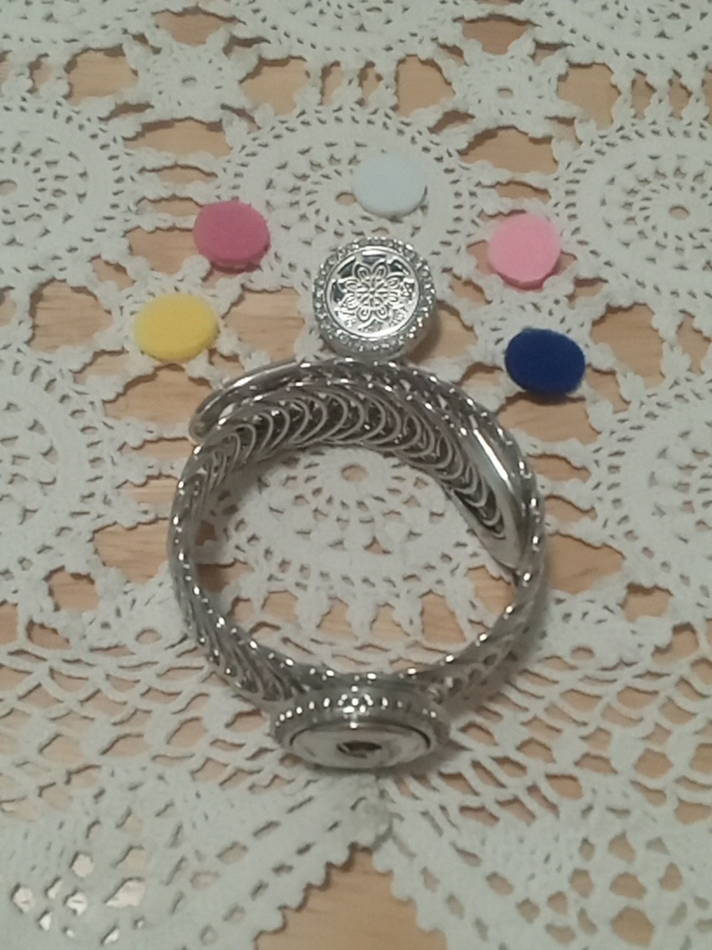 Snap jewelry button Bundle for essential oils Aromatherapy